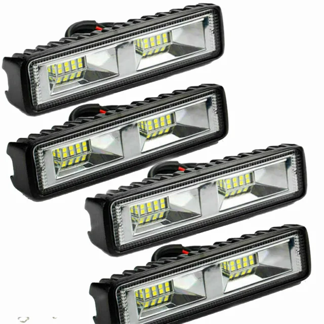 LED Working Headlights Light 12-24V For For Walk-Behind Tractor Jcb Foco  Led 12V Car Headlights Jeep Wrangler Accessories