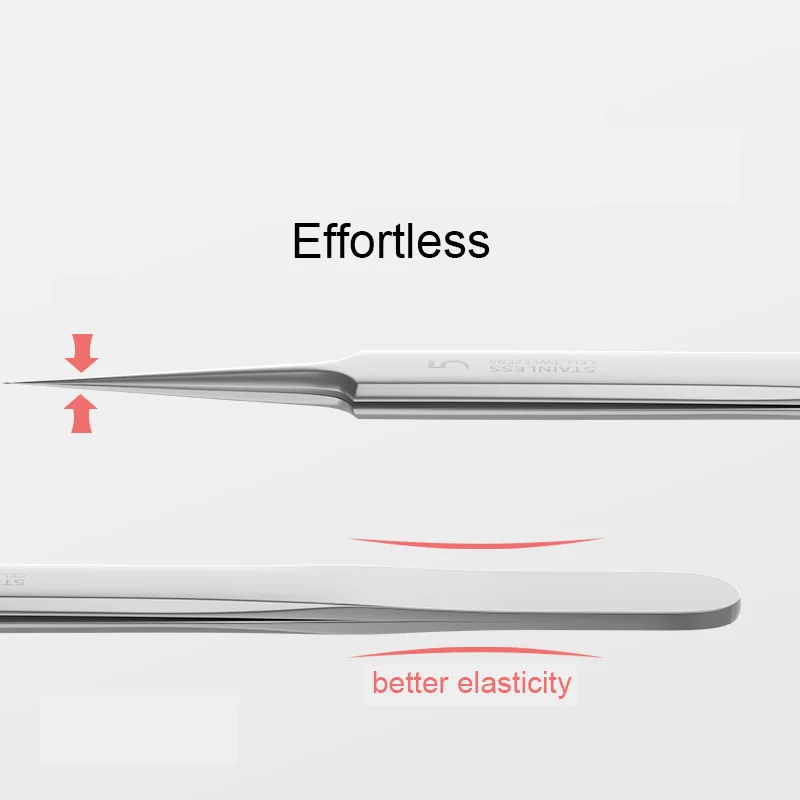 German Ultra-fine No. 5 Cell Pimples Blackhead Clip Tweezers Beauty Salon Special Scraping & Closing Artifact Acne Needle Tool tweezer tool,pimples blackhead tweezers,blackhead clip tweezers,cosmetic tool