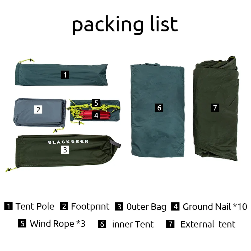 Tent 1P For Hiking Trekking