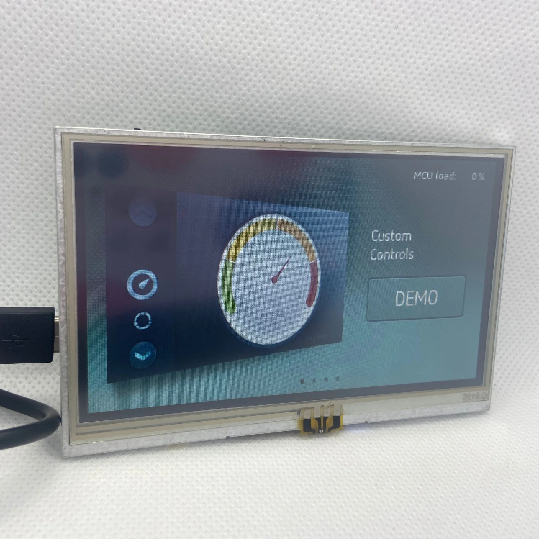 Touchgfx stm32h750vbt6 development board 4.3 inch screen HMI resistance