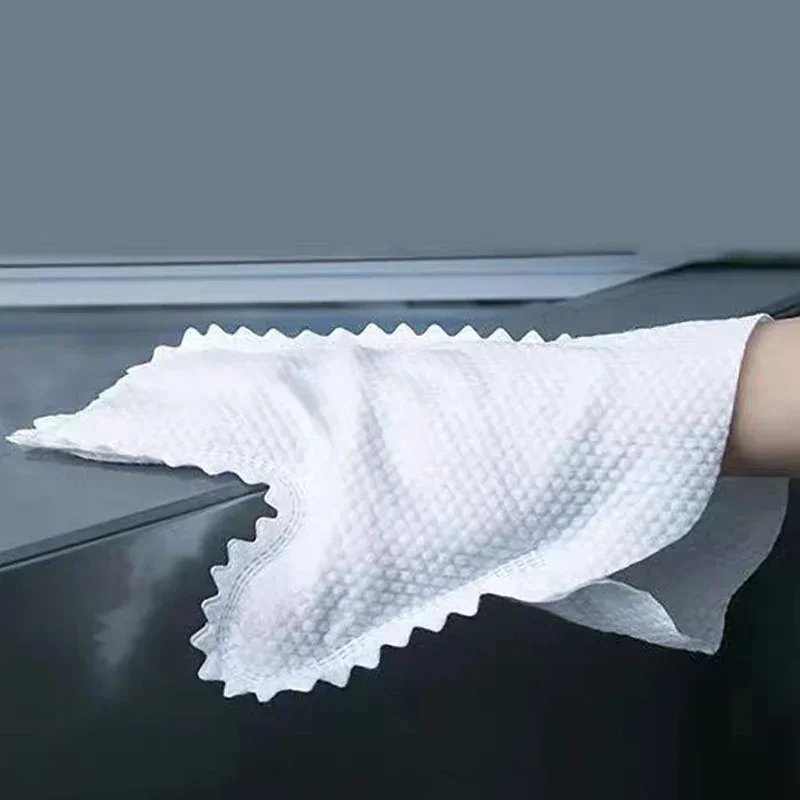 Electrostatic Dusting Gloves with Teeth Non-Woven Disposable Cleaning Gloves for Home Kitchen Keyboard Air Conditioning Cleaning