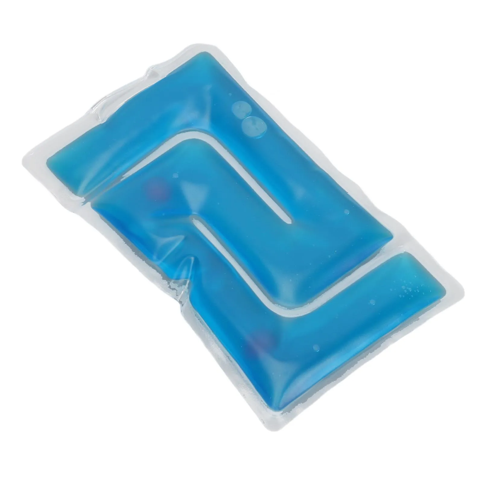 A gel bead ice pack, usable for both hot and cold compress therapy for muscle care.
