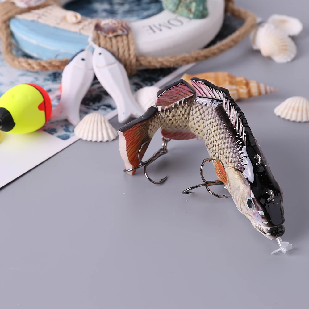 Electric Robotic Fishing Lure - Multi-Jointed Bait with Auto