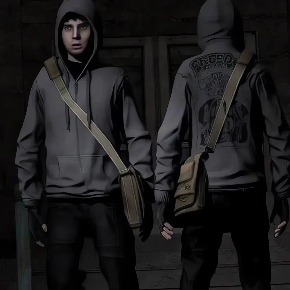 Simon Henriksson Zipped Hoodie Cry of Fear Simon's Moletom com