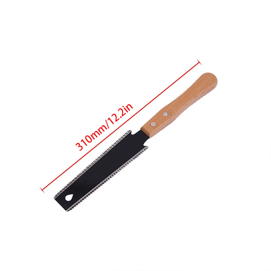 목공용 핸드쏘 12.2인치 나무 손잡이 15cm 정밀 블레이드 DIY 목공 공예 및..