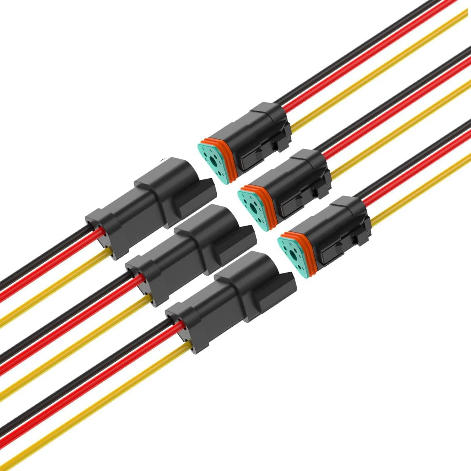 Deutsch DT 3-Way 3 Pin Electrical Connector Plug Kit - Fuse Factory - View #6