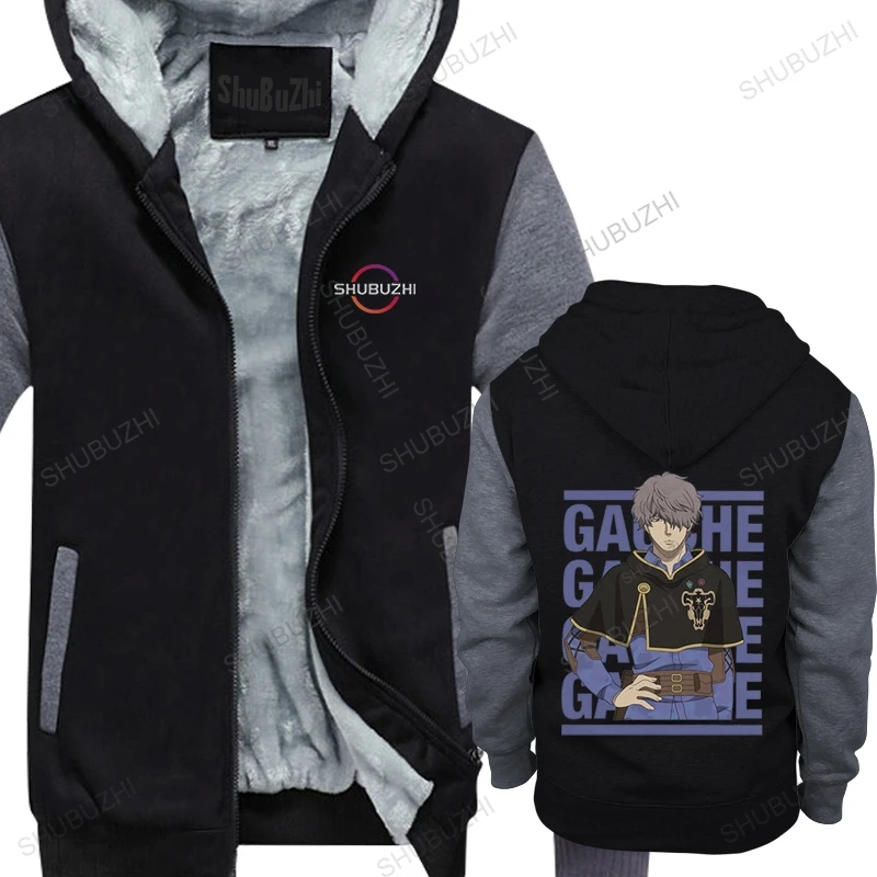

Japanese Anime Manga Black Clover thick hoodies Men Gauche Adlai hoodie Pure Cotton Casual fleece pullover Merch Gift Idea