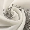 Arab Men's 130x130CM Yemeni Saudi Arabian Omani Printed Headscarf TR Pattern Square Scarf for Cultural Fashion Accessory