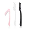 Portable Eyebrow Trimmer Foldable Hair Remover Set Women Face Razor Eyebrow Trimmers Blades Shaver Eyebrow tool 1