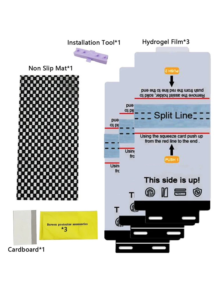 3Pcs HD Hydrogel Film For Moto Edge 50 Neo Pro Motorola Edge 60 Pro Style 50 Fusion Ultra Edge Plus G54 G24 Screen Protector