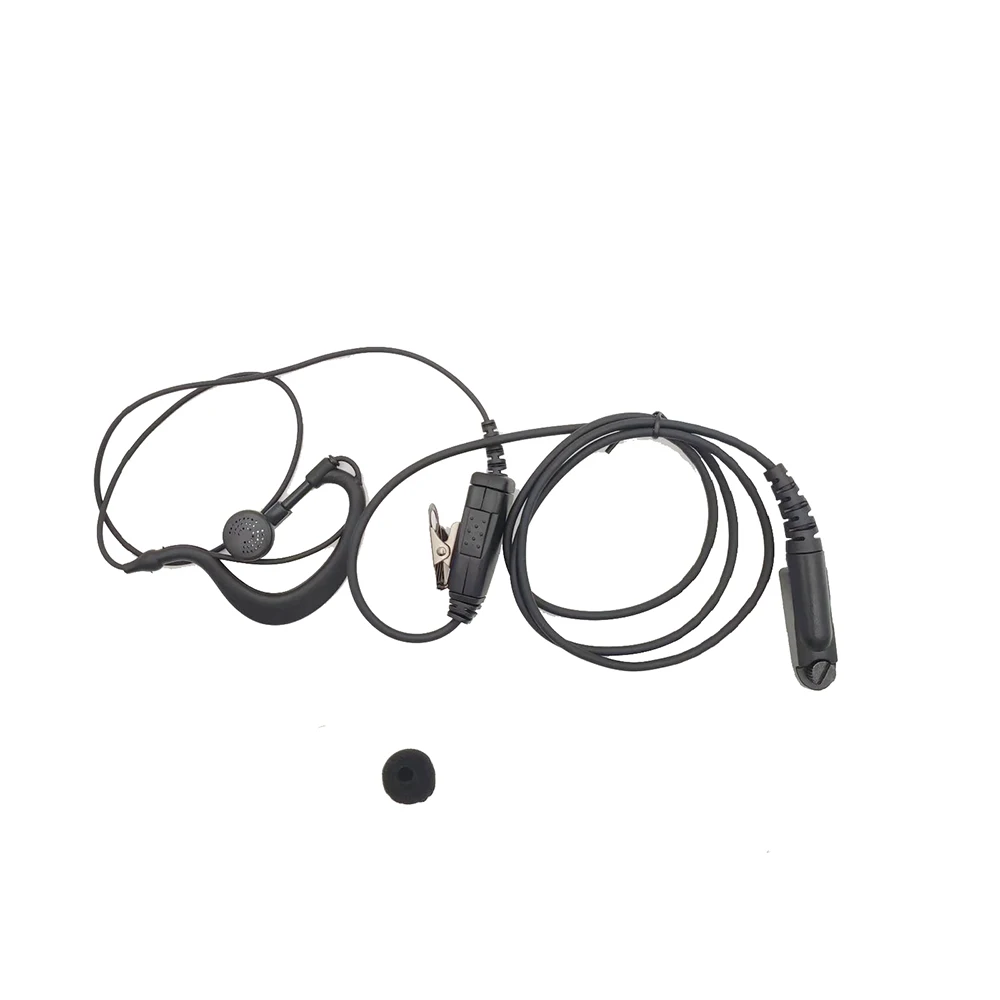 G-Type Earhook Earpiece PTT Headphone for 4G Android Walkie Talkie Mobile Phone UNIWA F50 Anysecu 4G-P3 / GP328Plus