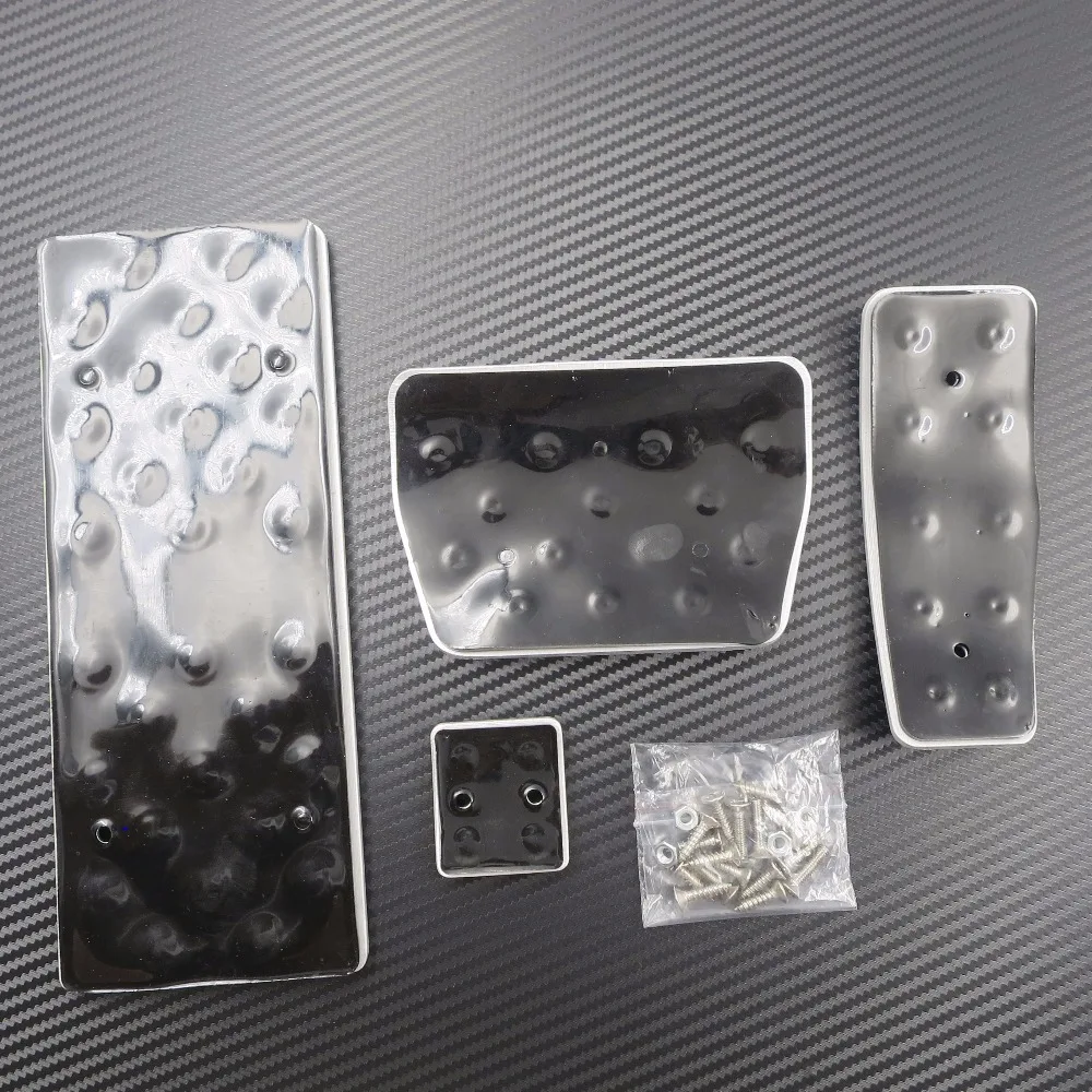 Car Modified Accessory For VOLVO XC90 2004~2014/XC70 2004 AT Gas Pedal Plate Refitting Part Decorative Pad Cover Styling Sticker