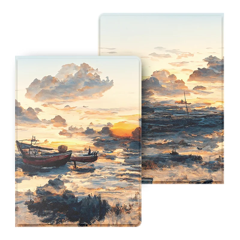Ultra-Thin Magnetic Smart Tablet Cover with Auto Wake-Up Function and Artistic Design