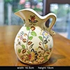 European Pastoral Retro Painted Ceramic Vase Milk Jug Vase American Country Living Room Decoration Flower Arrangement 5