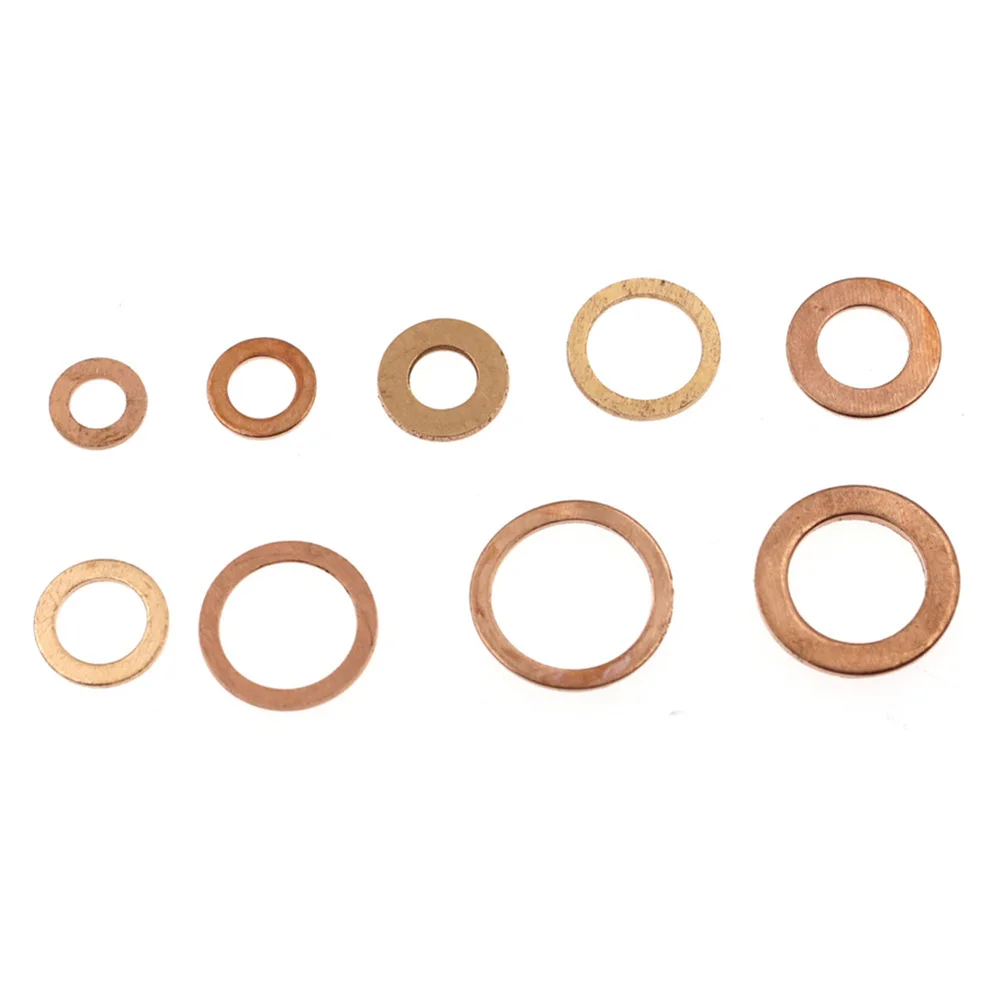 

Car Accessories Gasket 200pcs/set Copper Seal Diesel Injector For Plant Marine Etc M5-M14 For Car/Marine/Generators