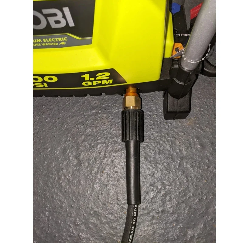 Pressure Washer Coupler M22 15mm Female Thread to M22 14mm Male Quick Fitting For Washer Gun Connection Hose Nozzle Car Wash