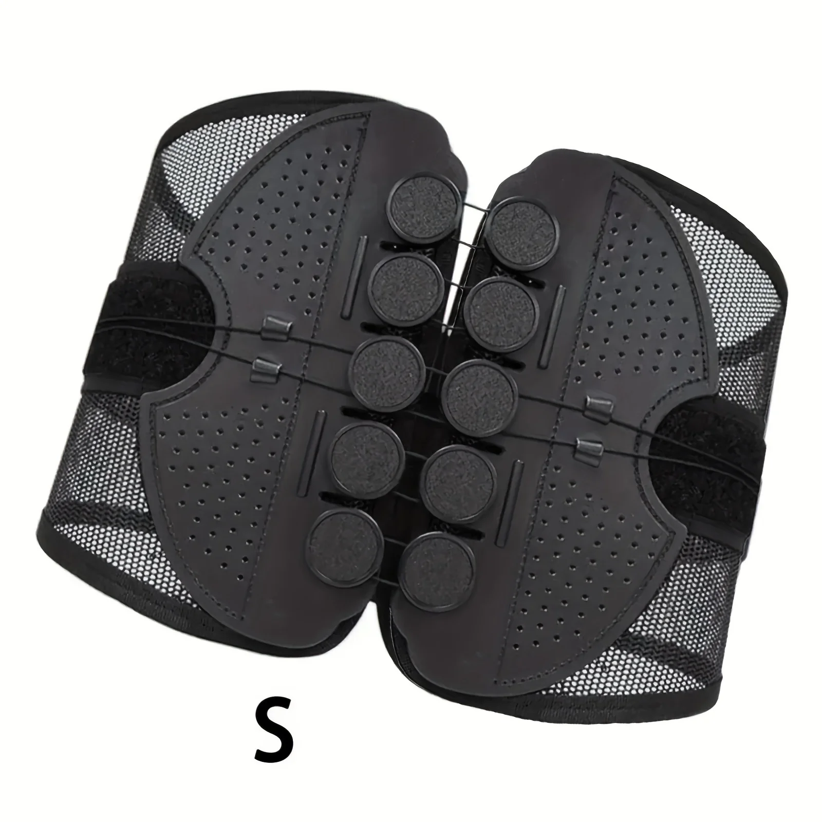 1pc Adjustable Sports Waist Support Belt with Breathable Mesh & Double Drawstring for Outdoor Hiking, Camping, Fitness