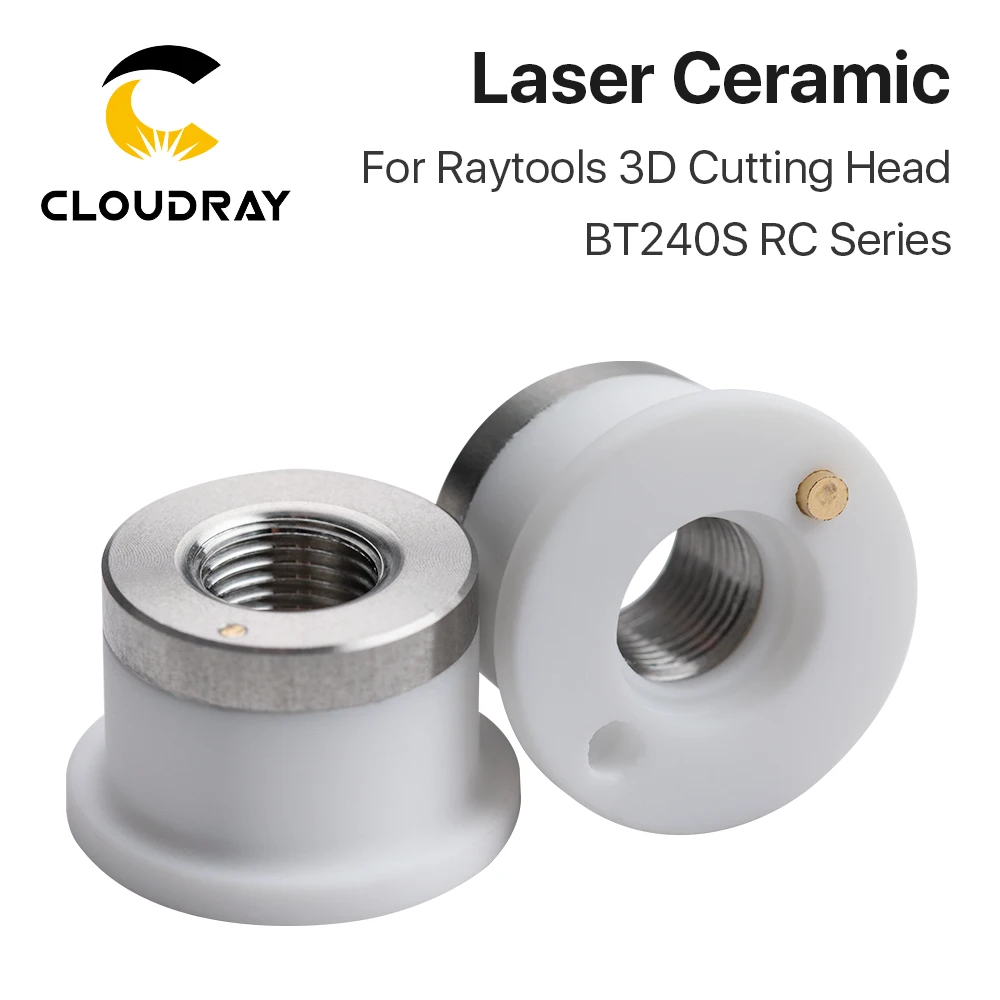 Керамический держатель сопла Cloudray для лазерной режущей головки Raytools 3D серии BT240S