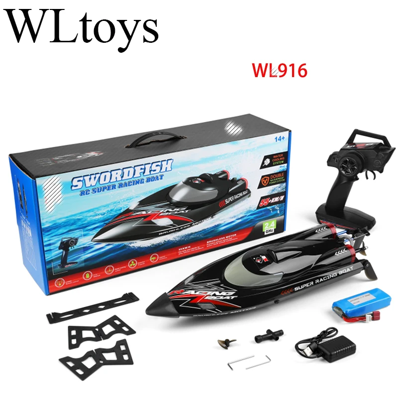 WLtoys WL915-A WL916 2.4G RC High Speed Racing Boat Waterproof