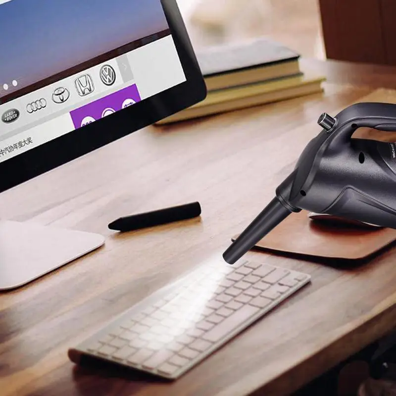 

Cordless Vacuum cleaner Laptop Handheld Cleaner Air Blower Rechargeable 4 Speeds Air Duster For Console Keyboard Laptop