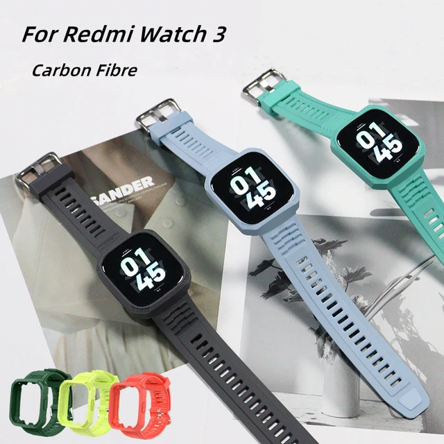 Correa de silicona para reloj inteligente, pulsera para Redmi Watch 3, Mi  Lite 3 Watch, accesorios para pulsera - AliExpress