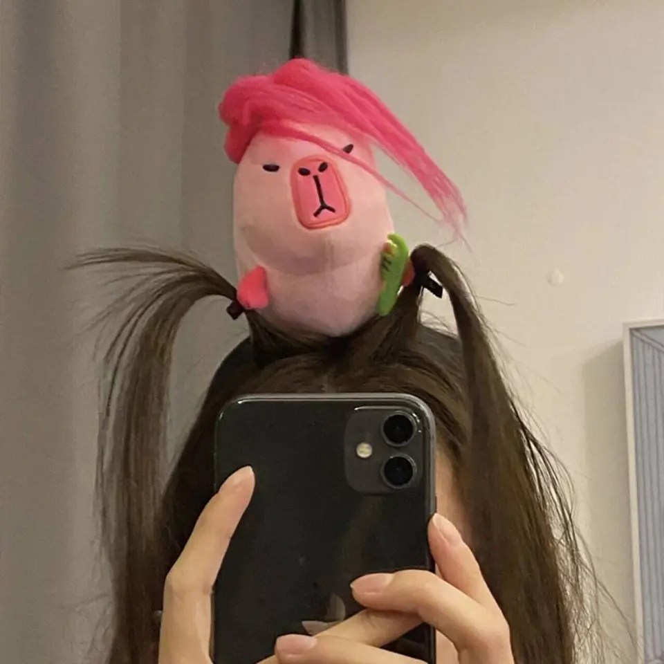 Capibara Decorazione per capelli Capibara Fascia per capelli Regalo di compleanno Pettinatura Freak Giocattolo Regalo per bambini Accessori per la decorazione dei capelli Fornure per feste  200000297