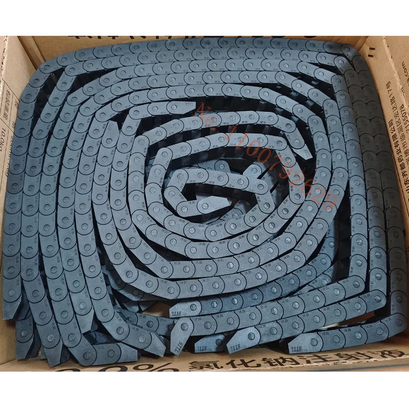 DZGG Transmission Chains Bridge Not open form inner size 10x15mm 10x20mm 10x30mm 1meter Plastic Towline Cable Drag Chain