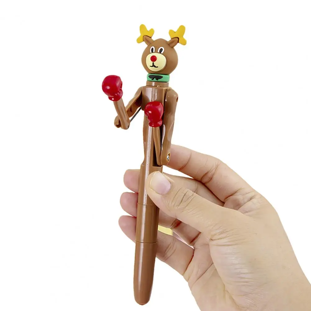 Cartoon Boxing Pen Reliable Ink Pen Decompression Boxing with Ultra-fine Point for Writing Cartoon Shape for Stress