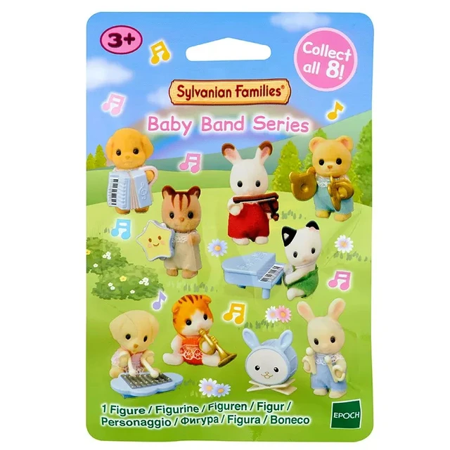 Sylvanian Families Baby Band Series 4cm Mini Figure with Musical Instrument  Random Single Pack Blind Bag 5025 - AliExpress