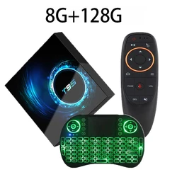 Tv Box Android 10 2024 Newest T95 Smart Tv Box 6k 2.4g&5g Wifi 128g 3D Voice16g 32gb 64gb 4k Quad Core Set-Top Box Media Player