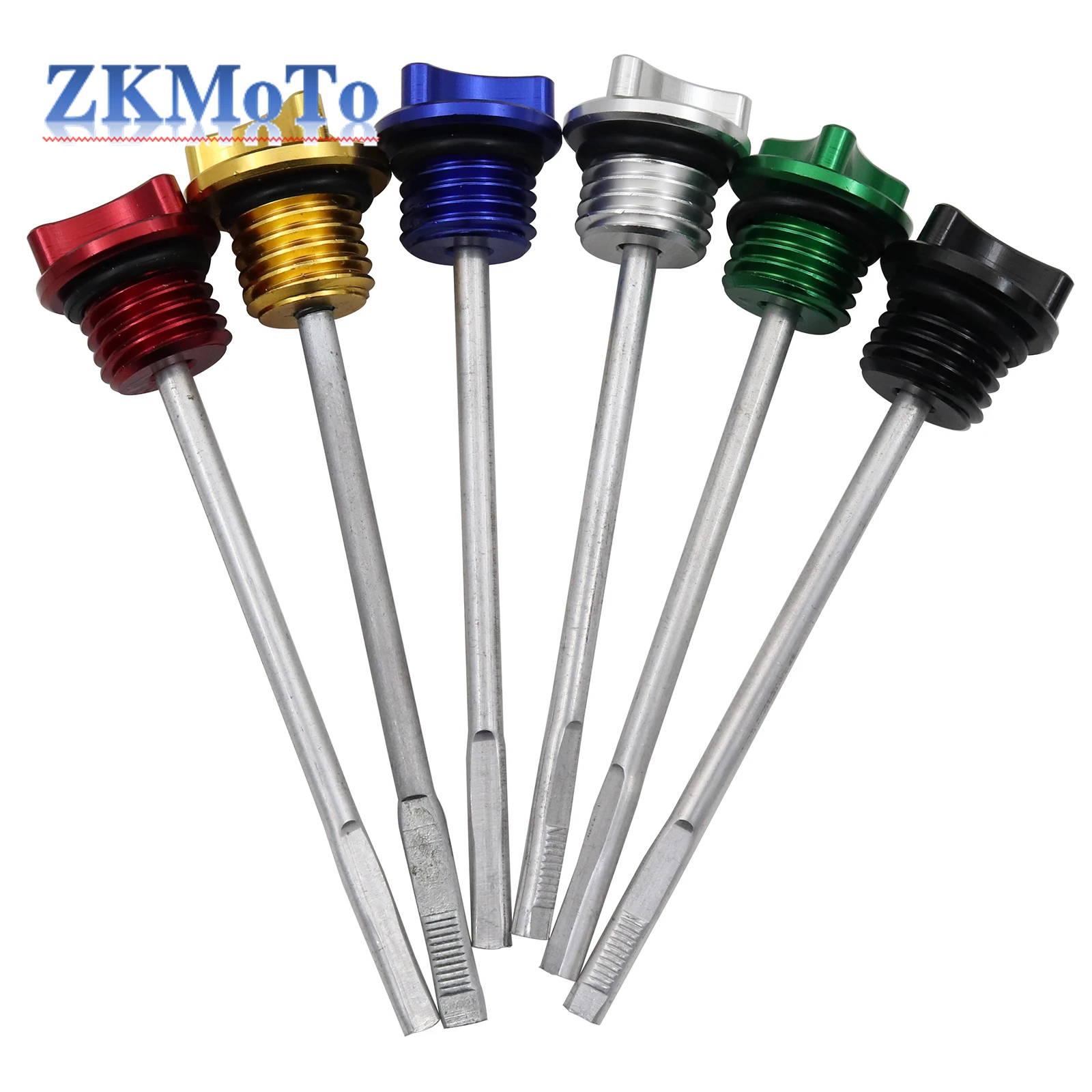 Bastone Di Immersione Astina Di Livello Dell'Olio Motore Cnc Per Lifan Yx 50 125 140 150 160 200 250 Cc Stomp Ycf Imr Sdg Ssr Atv Pit Dirt Bike Moto