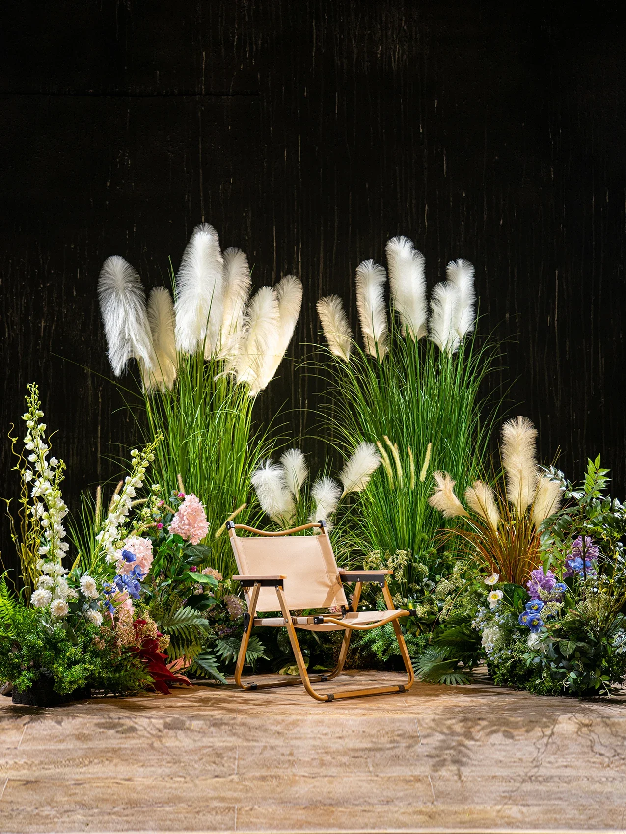 

Reed Grass Simulation Biomimetic , Fake Grass Decoration, Indoor Store Display Windows, Outdoor Landscape Decorations