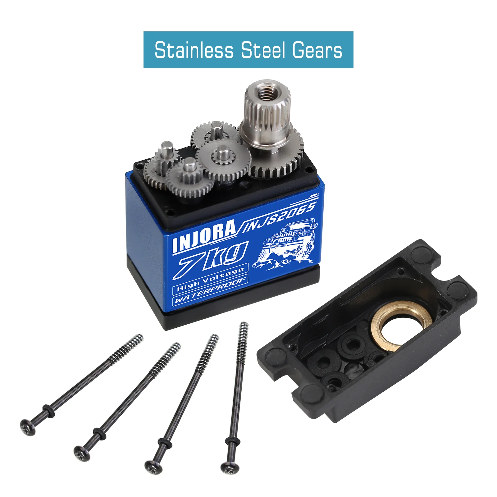 INJORA 2065  ,    ũ Ʈ , 1/10 RC ũѷ SCX10 III TRX6 , INJS2065, 7kg