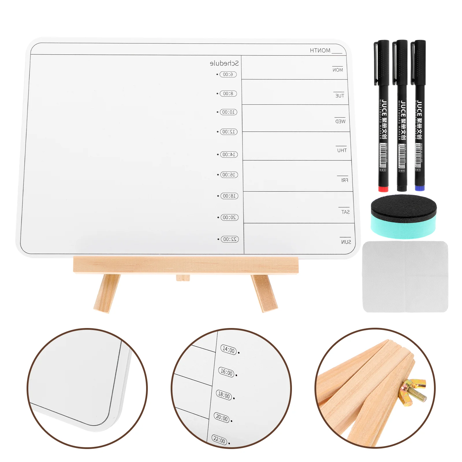 

Настольная белая доска Target, большие доски для сухого стирания, двустороннее письмо без надписей