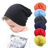 0M-4Y New Baby Street Dance Hip Hop Spring Autumn  Hat Scarf for Boys Girls Knitted Cap Winter Warm Solid Color Children 1