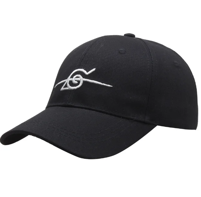 Baseball Caps Cosplay Hat Baseball Hat Unisex Embroidered Adjustable Sun Visor Uzumaki Akatsuki Duck Tongue Anime Cosplay
