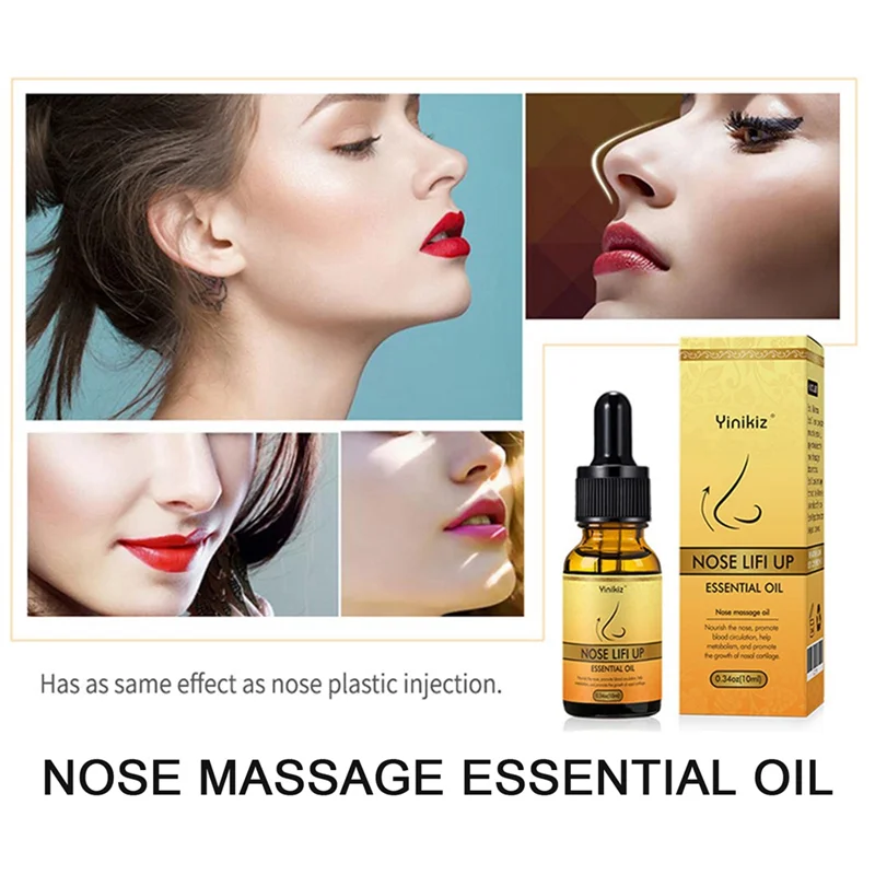 10Ml Beauty Nose Liquid Rubbing Nose Essential Oil Nasal Care Thin