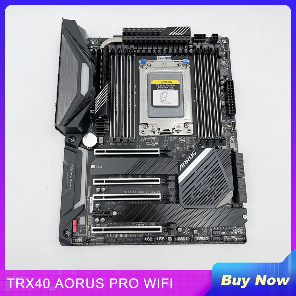 

New TRX40 AORUS PRO WIFI For Motherboard sTRX4 TRX40 DDR4 256 GB Supports 3rd Gen Processors ATX