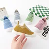 Newborn Baby Mesh Cotton Toddler Shoes Summer Baby Boy Non-slip First Walking Shoes Soft Hollow Breathable Shoes Kids Sneakers 3