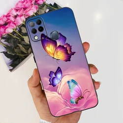 Luxury Painted Soft TPU Phone Case - Premium Design Cover for Infinix Hot 10T (851)
