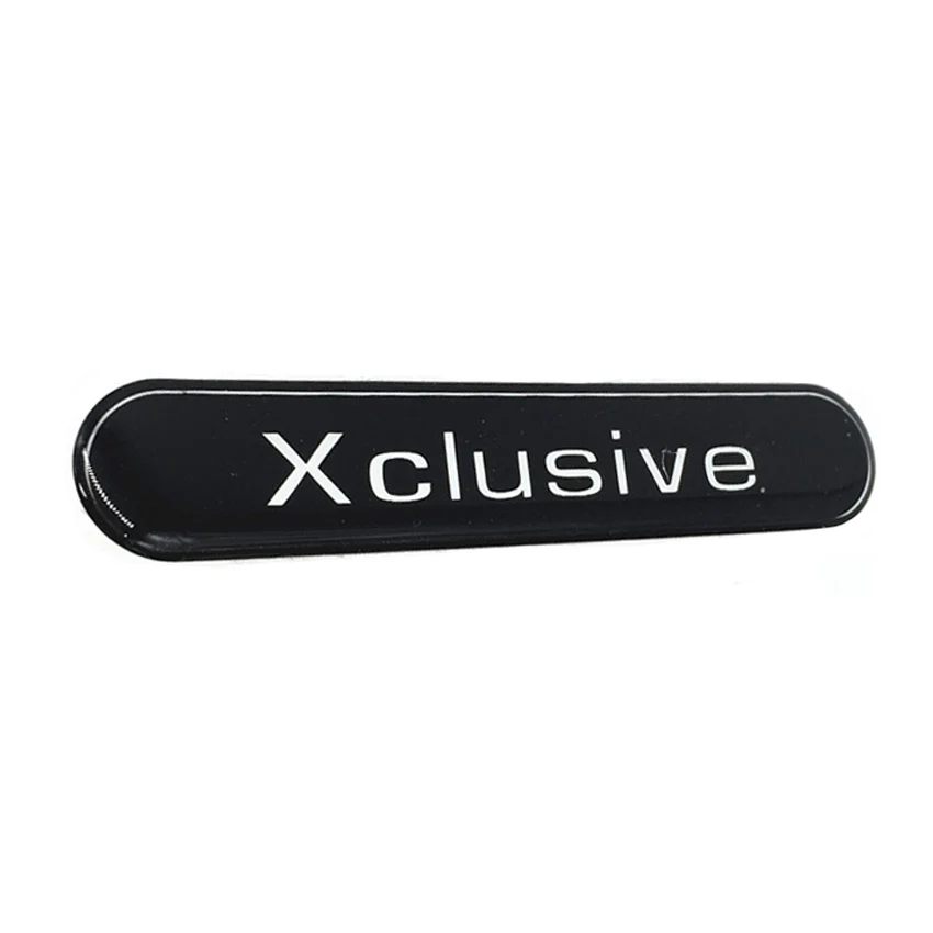 

3D Car Sticker Accessories Xclusive Emblem Badge for Toyota Corolla 2009 Changan V7 Alsvin 2019 Honda Accord