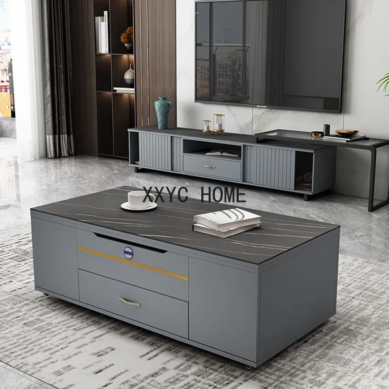 

Multi Function Decor Top Dining Table Dining Library Living Room Storage Dining Table Unique Simple AuxiliareDesks Furniture
