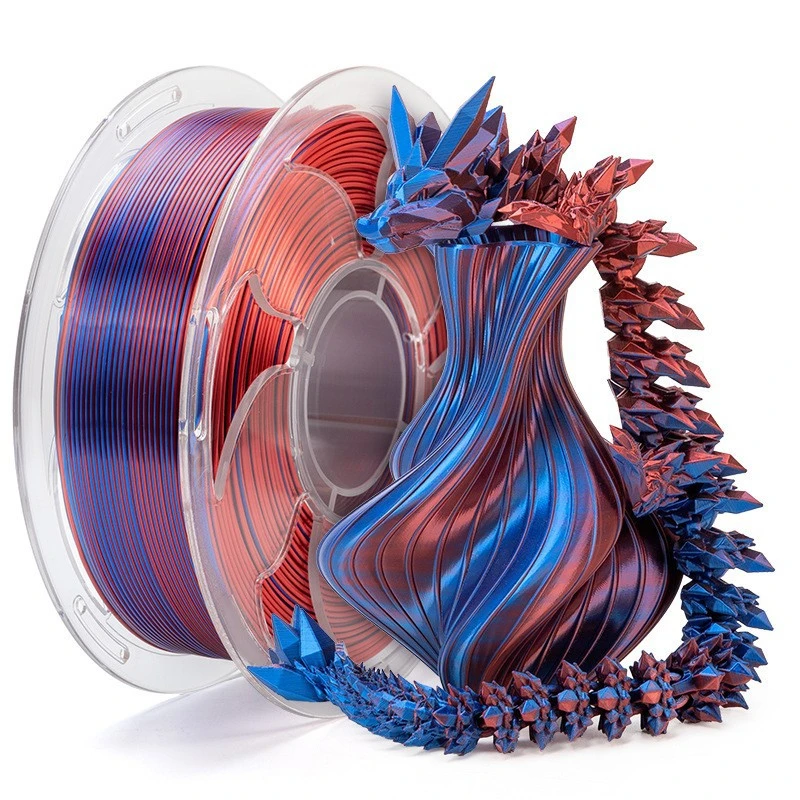 Colorful Glittering Metallic Finish 3D Printing Filament