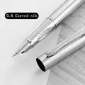 0.8 curved nib