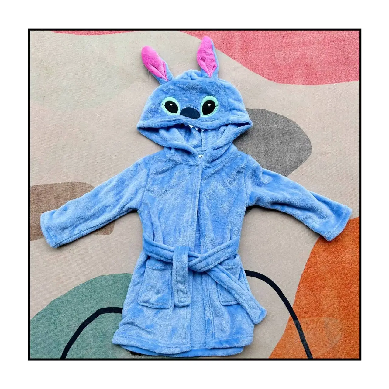 Children Pijama Infantil Kids Warm Pajama Children's Stitch Nightgown Boys Baby Girls Animal Flannel Sleepwear Robe flannel pajamas