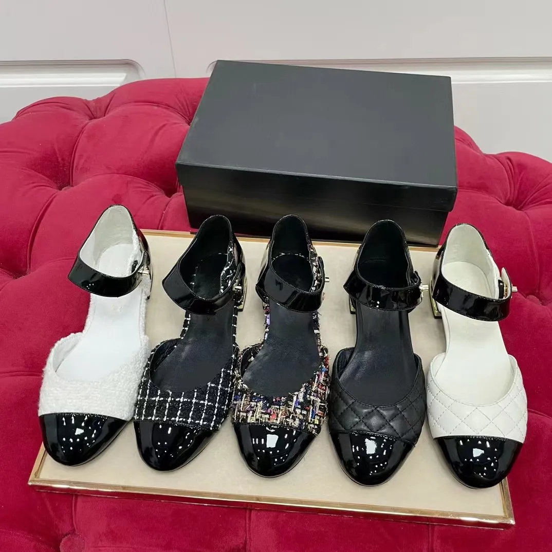 

Luxury Genuine Leather Color Blocking Hollow Mary Jane Shoes For Women With Round Toe Flat Bottom Shallow Mouth Ballet Single sh