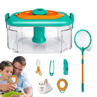 Bug Viewer Outdoor Insect Box Magnifier Observer Kit Insect Catcher Cage Kids Science Nature Exploration Tools Educational Toy 1