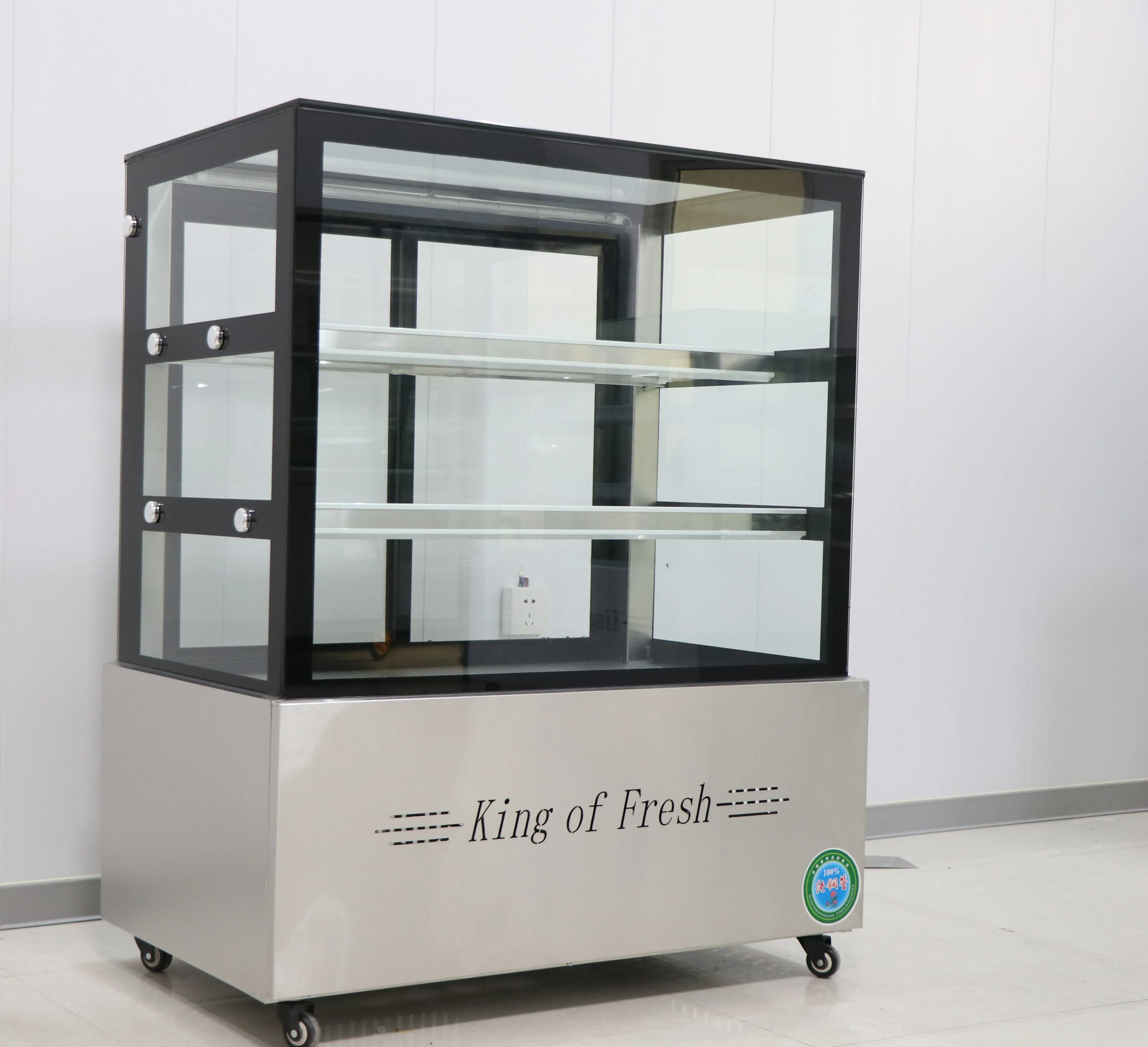 Single-Temperature Birthday Cake Display Fridge Refrigerated Pastry And Cake Display Case