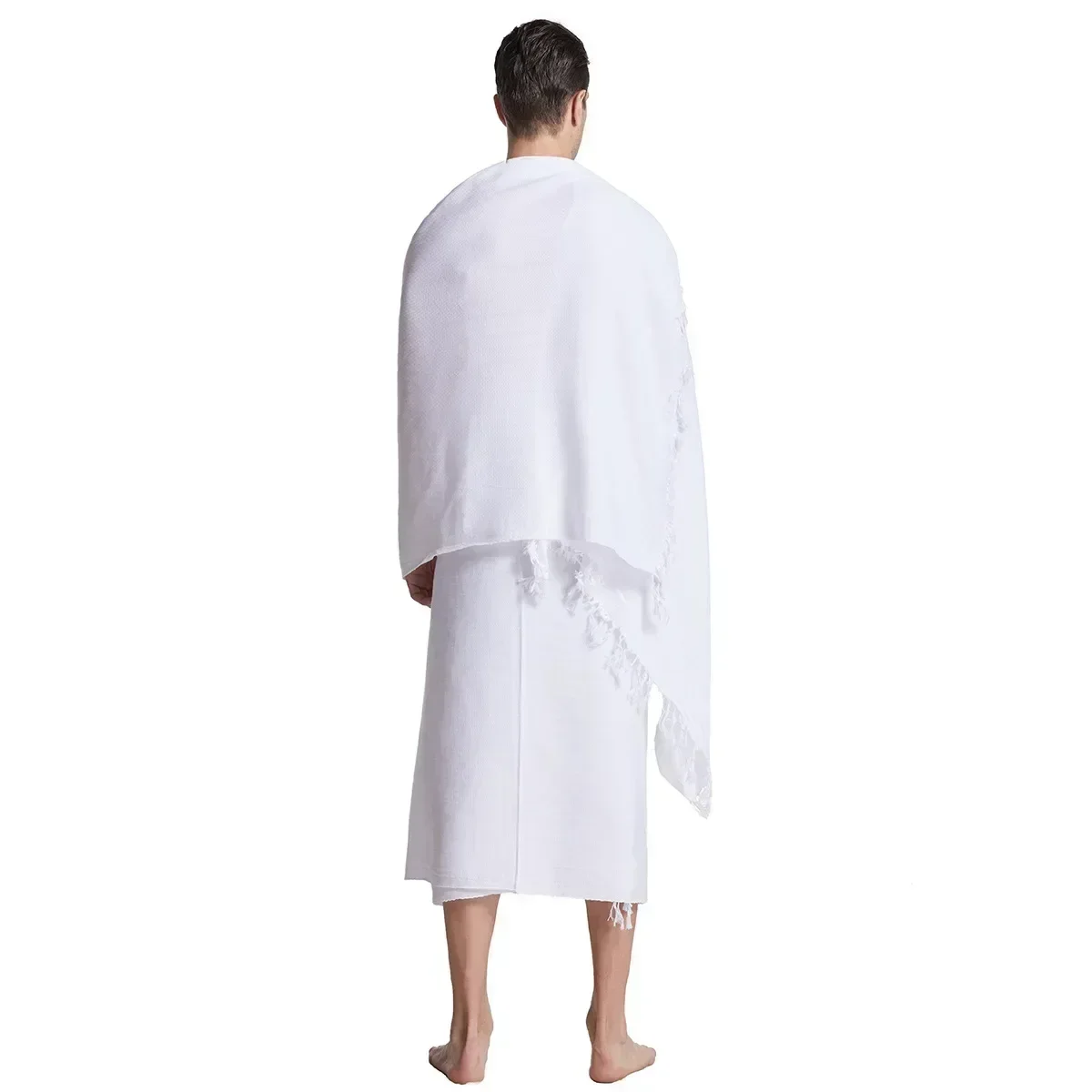 Hajj Clothing and Towels Hajj Clothing and Towel Hajj Men's Clothing and Hajj Towel Microfiber polyester 2 worship towels in one packaging bag