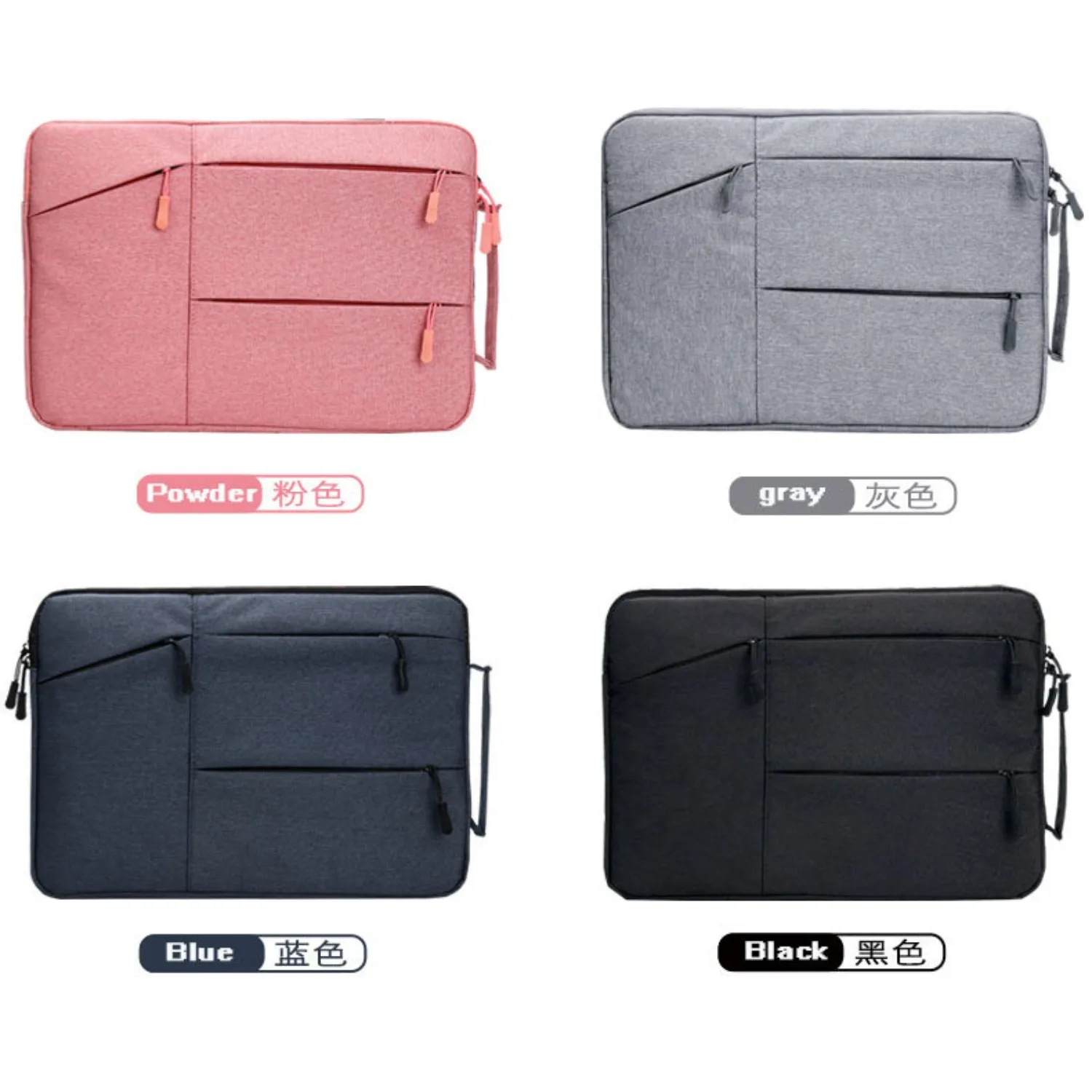 Bolsa para Computador Portátil Case 13 14 15 Capa Funda Luva Portátil para Macbook ar Pro 12 13.3 14.1 15.6 Polegada Redmi Mac Livro m1 Portátil - Imagem 5